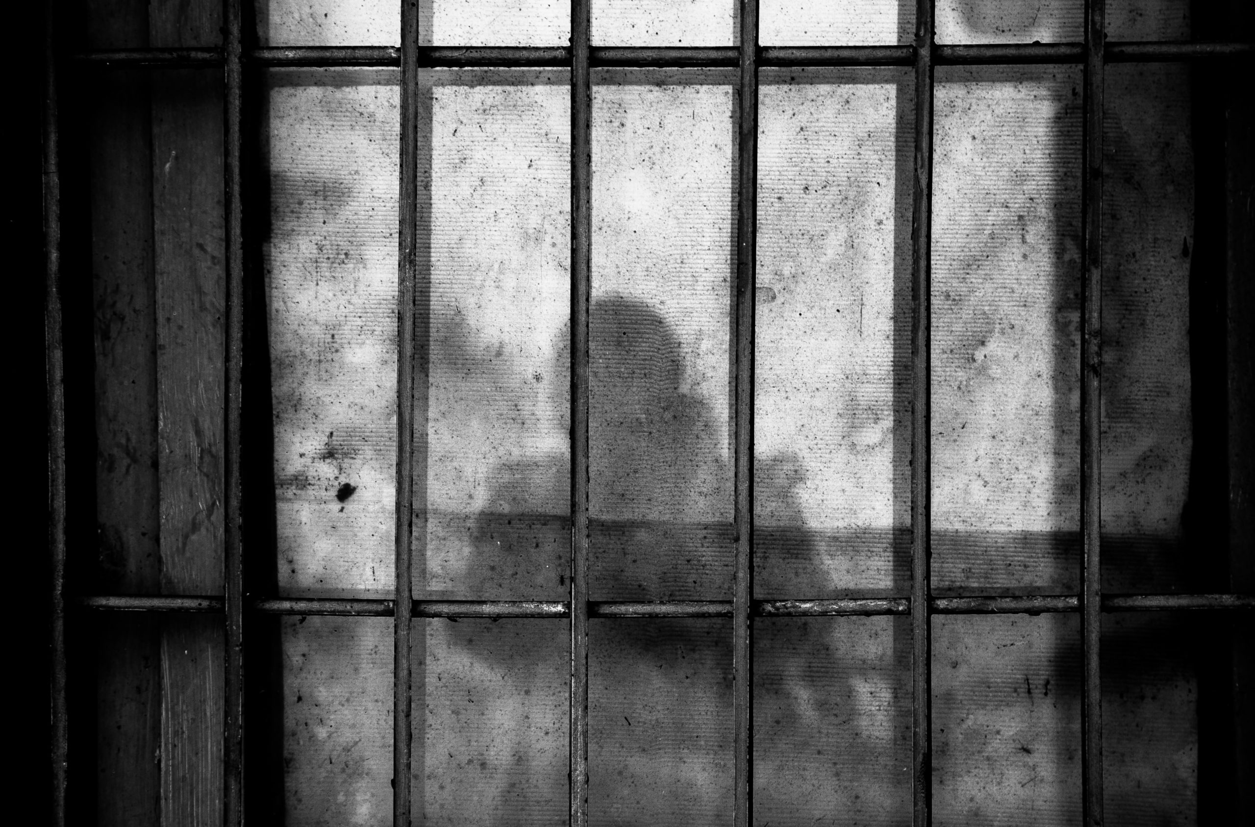 Foto eines Gefängnisgitters
